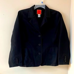ISAAC MIZRAHI JEAN JACKET XL